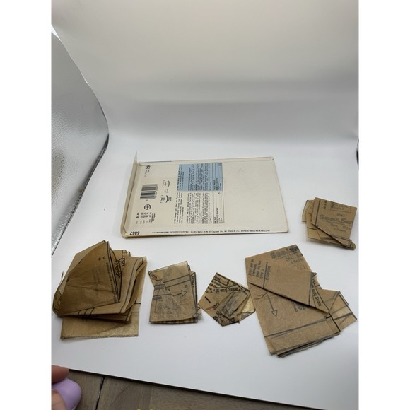 See & Sew 5357 Cabbage Patch Kids Doll Clothes Sewing Pattern 1985 Cut Complete - Picture 7 of 8